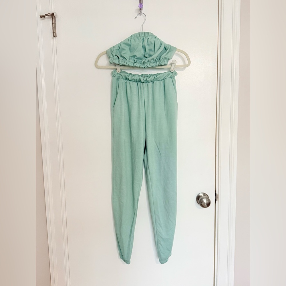 Light Green Jogger Set
